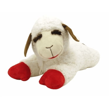 Multipet Jumbo Lamb Chop Dog Plush Toy