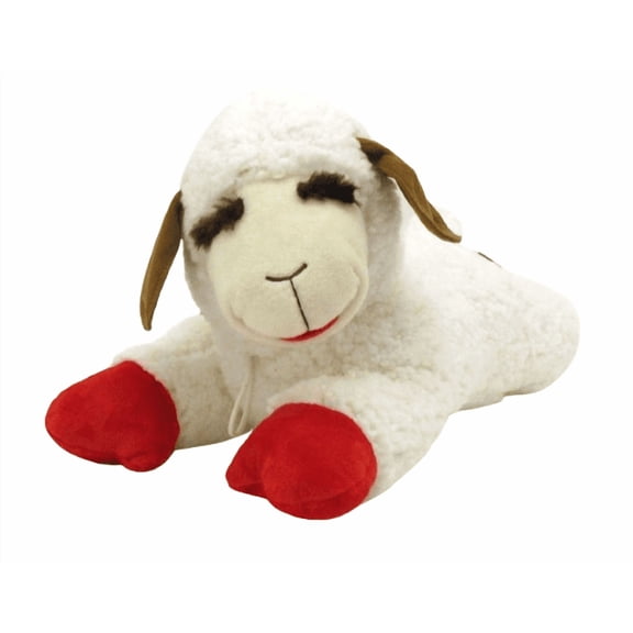 Jouet en peluche pour chien Multipet Jumbo Lamb Chop avec couineur, 18 pouces