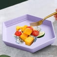 thumbnail image 1 of Kitchen Storage, Lightweight Mini Wheats Straw Plates Reusable Squares Dishes Dishwasher Microwave Safe Unbreakables Dinner Plates For Children Adult Pet, Kitchen Gifts, 1 of 6