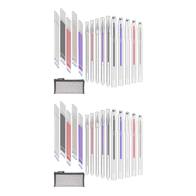 Wisewang 36pcs Glaring Color Erasable Magic Marker Unleash Imagination And Last Ironing 2Set