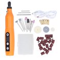 thumbnail image 1 of Electric Grinding Pen, Cordless  Tool Kit 3.7V 10W 3000-15000RPM Adjustable LED Work Light  For Woodworking DIY, 1 of 8