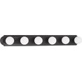thumbnail image 2 of Nuvo 60/1286 36-Inch Six Light Vanity Strip, Mahogany Bronze, 2 of 3