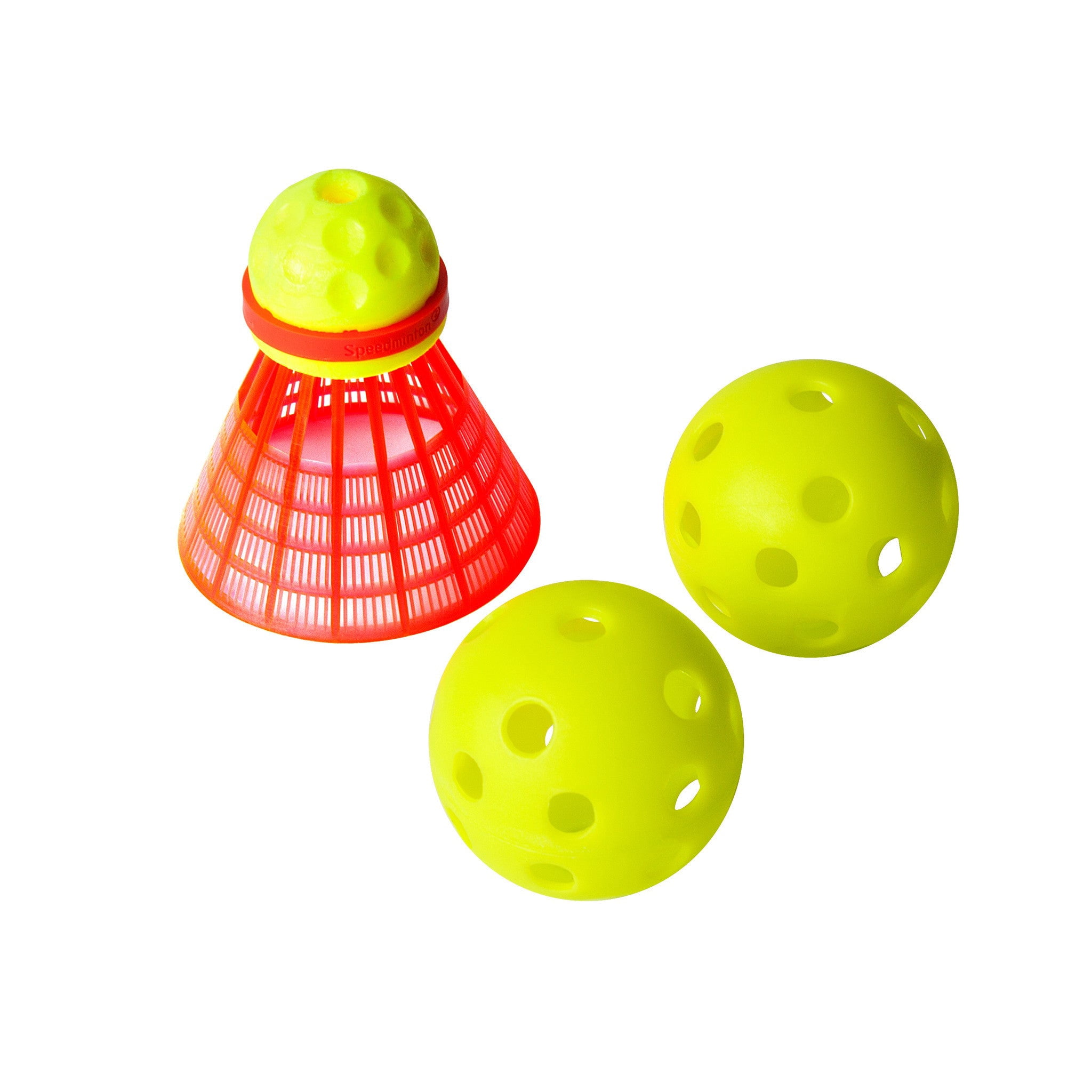 Speedminton Beach Paddle Set, 2-Player Outdoor Paddle Game
