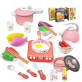 thumbnail image 3 of Mini Ensemble de Cuisine Cuisinière à Induction Simulée Appareil 36 Pcs, 3 of 4