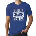 thumbnail image 1 of T-Shirt Graphique pour Hommes Blockchains Matter Cryptocurrency Éco-Responsable Édition Limitée Tee-Shirt Manches Courtes Vintage Cadeau d'Anniversaire Original, 1 of 7