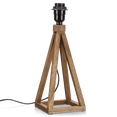 thumbnail image 1 of Bouclair Natural Wood Prism Lamp Base, 1 of 3