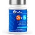 thumbnail image 1 of CanPrev - D3 & K2 Vitamin Supplement 240 Softgels 240-Day Supply, K2 MK7 Cholecalciferol Vitamin D3 Supplement, Organic Coconut Oil for Improved Absorption - Helps Build & Maintain Teeth & Bone Health, 1 of 6