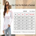 thumbnail image 2 of Hauts Henley en Tricot Gaufré pour Femmes Manches Longues Col en V Chandail Décontracté TP-TG, 2 of 7
