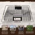 thumbnail image 2 of Rugged Ranch SQRTO Squirrelinator Squirrel 2 Door Trap Cage (2 Pack), 2 of 12