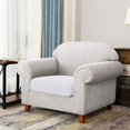 thumbnail image 2 of CHUN YI 1 Piece Cushion Cover Spandex Stretch Textured Grid Box Cushion Seat Slipcover, 2 of 6