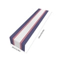thumbnail image 2 of EGNMCR Room Decor, Home Decor, Wall Decor, Holiday Products Independence Day Table Flag With Non-Slip Heat Resistance Linen Tablecloth Decorative Table Runner Mat For Dining Table the Tablecloths, 2 of 7