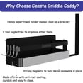 thumbnail image 4 of Blackstone Griddle Caddy and 2Pcs Griddle Warming Rack for Blackstone Griddles Accessories, 4 of 5