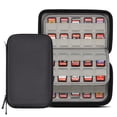thumbnail image 4 of 80-Slot Game Cartridge SD Card Holder Storage Bag for Nintendo Switch NS&PS Vita, 4 of 13