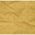 thumbnail image 4 of oneOone Organic Cotton Poplin Twill Fabric Triangle Block Printed Craft Fabric BTY 42 Inch Wide, 4 of 4