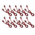 thumbnail image 2 of Electrical  Clip,  Clips Test Leads Dual Ended Flexible PVC Shiny  For Stores For Schools 1m/3.3ft, 2 of 8