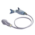 thumbnail image 2 of Mikilon Creative Pet Funny Cat Toy Cat Funny Cat Stick Simulation Beating Fish Pet Toy, 2 of 2