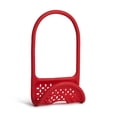 thumbnail image 1 of Umbra Sling Caddy. Porte-Éponge Sling. En Plastique Souple. Coloris Rouge.  Dimension 26X11X0.8Cm., 1 of 7