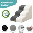 thumbnail image 4 of Dog Stairs for Small Dogs .” H Pet Step with Leakproof Cover High Density Foam Cat Ramp for Couch Sofa or Chair Lightweight Durable Comfort .x.x Step, 4 of 7