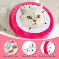 thumbnail image 4 of ORUYROP Adjustable Cat Cone Collar Soft, Cute Cat Recovery Collar, Cat Cones After Surgery for Kittens, 4 of 6