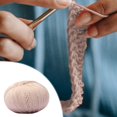 thumbnail image 5 of Boovnll Tool Kit, Wool Hand-Woven Medium Coarse Scarf Hat Overcoat Wool Merinoss Wool Wool Cashmeres Yarn, Tool Set, Home Essentials, Household Essentials, 5 of 5