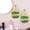 Green #3, variant on Chenille Hand Towel Cute Hanging Hand Wipe Ball Hand Towel Thickened Absorbent Hangable Multifunctional Hand Towel