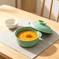 thumbnail image 1 of Vacemry Straw Soup Bowl With Lid And Spoon Microwave Safe, Mini Rice Bowl With Handles ForKidsKitchen Dining Home Daily Use, Durable Plastic Cute Little One Cereal Dish, 1 of 6