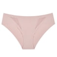 thumbnail image 1 of Penkiiy String pour Femme, Mode, Aguichant, Sans Traces, Transparent, Taille Basse, Culotte String, L Rose, 1 of 5