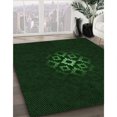 thumbnail image 3 of Ahgly Tapis Rectangulaire Lavable en Machine Intérieur Vert Émeraude Profond, 2 Pieds x 5 Pieds, 3 of 7