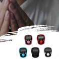 thumbnail image 4 of HFINGAQEX Mini Finger Counter LCD Electric Digital Display With Light Tally Counter Stitch Weave Marker Knitting Pray Sewing Soccer Buddha, 4 of 8