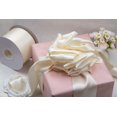 thumbnail image 4 of Joycrosso Ivory Ribbon 2 Inch Wide Thick Fabric Ribbon, 50 Yards Double Faced Satin for Gift Wrapping Floral Bouquets Wedding Party Decoration, 4 of 7