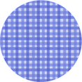 thumbnail image 1 of Ahgly Company Tapis Rond Lavable en Machine Intérieur Jour Transitionnel Bleu Ciel, 5 Pieds Rond, 1 of 7