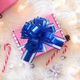 thumbnail image 3 of HLONK 10 PCS Large Pull Bow Gift Wrapping Bows  Pull Bow with Ribbon for Wedding Gift Baskets  Party Gift Wrap Bows  Presents Decorating Bows Blue, 3 of 6