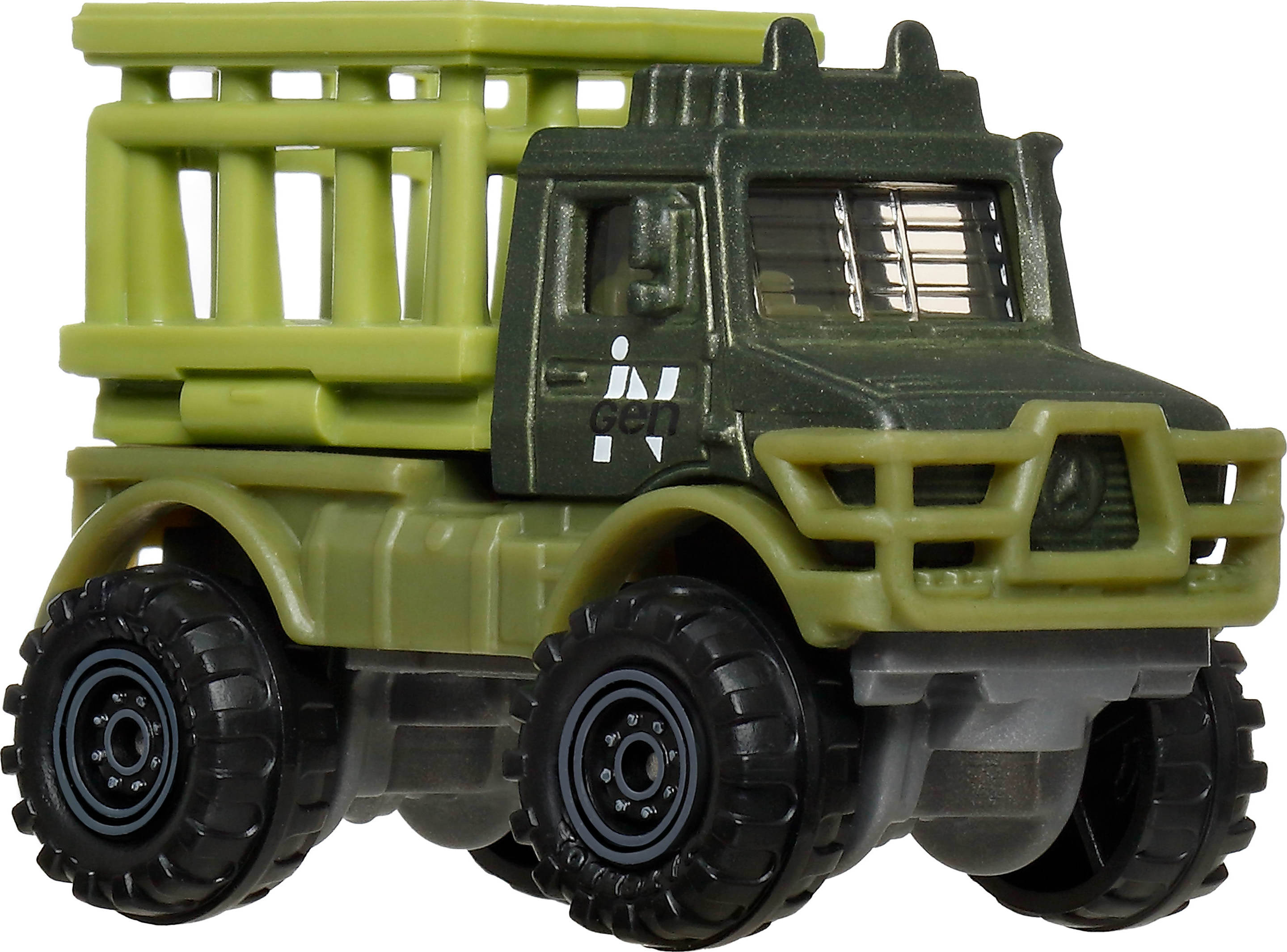 Matchbox-Coffret de 5 éléments Jurassic World-véhicules et dinosaur