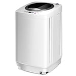 Portable Compact Automatique Lave-linge laveuse Spinner W / Pompe de vidange 7.7 lbs Capacité de charge
