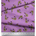 thumbnail image 3 of Soimoi Rayon Fabric Circle,Dot & Prawns Ocean Decor Fabric Printed Yard 56 Inch Wide, 3 of 3
