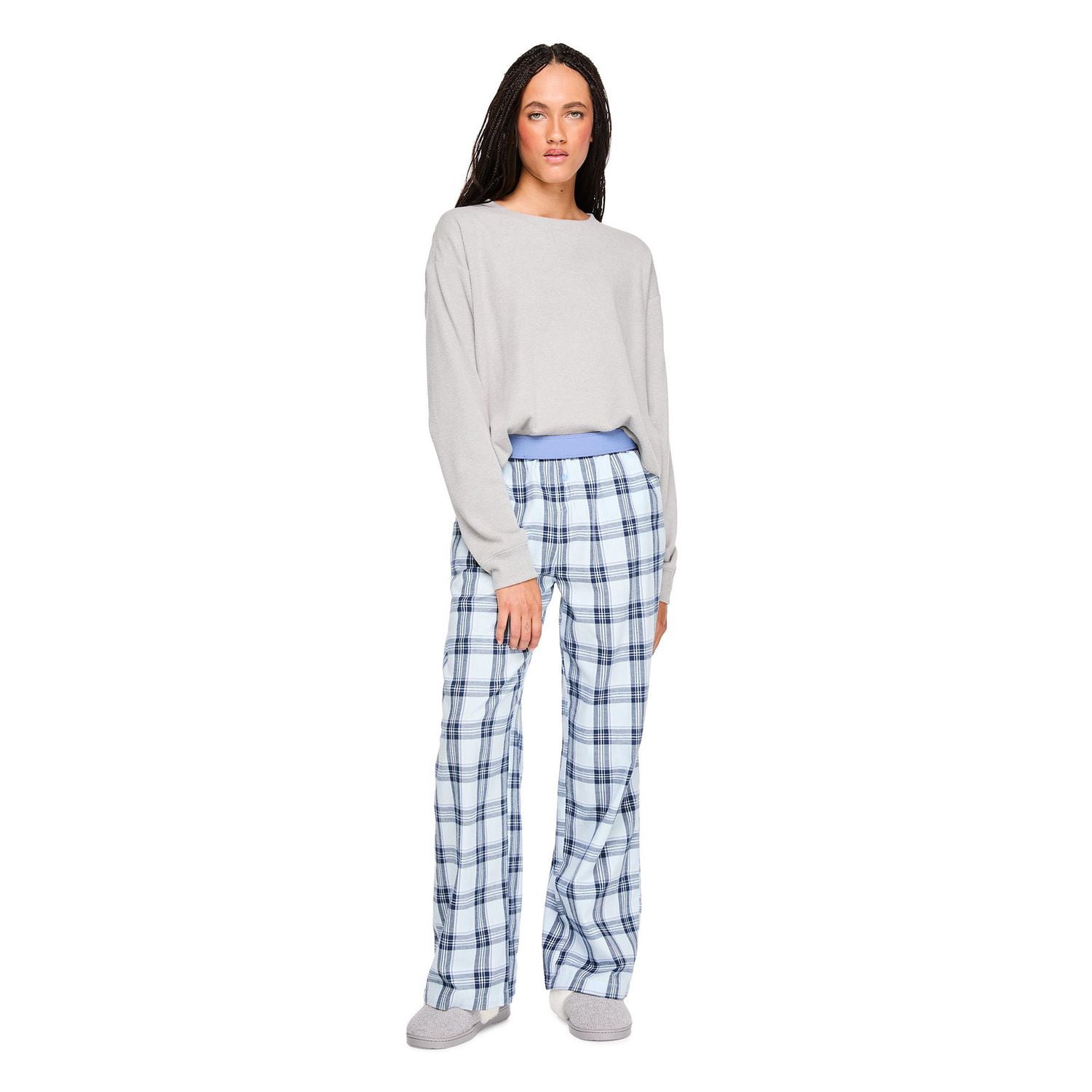 No Boundaries Women's Twill Sleep Boxer