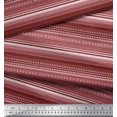 thumbnail image 2 of Soimoi Rayon Fabric Stripe,Heart & Dot Texture Fabric Prints by Yard 42 Inch Wide, 2 of 3
