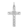 thumbnail image 1 of Pendentif Croix en Argent Sterling 925 Conçu au Laser, 1 of 2
