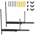 thumbnail image 3 of YOPTOP 2 Pcs Support de Boîte de Fenêtre Support de Jardinière en Acier au Carbone Support de Boîte à Fleurs Ajustable Support de Jardinière Mural Étagère de Boîte de Jardinière Robuste Support de Pot de Fleurs sur Rambarde pour Jardinière de 6-12 cm de Profondeur, 3 of 6
