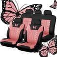 thumbnail image 1 of HIGERH Universal Car Seat Covers Set | 9-Piece Full Set for 5-Seater | Embroidered Design with Memory Silk Wadding | Breathable, Non-Slip & Comfortable Seat Cushions, 1 of 2