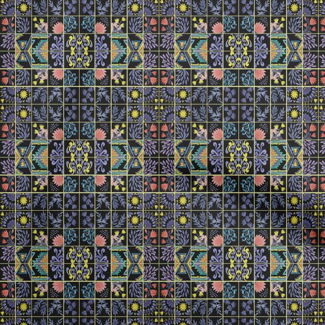 oneOone Velvet Bluish Violet Fabric Block Craft Projects Decor Fabric Printed By The Yard 58 Inch Wide-96
