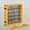 Yellow, variant on PawHut Wooden Freestanding Pet Gate w/ 6 Panels, 2 Support Feet, White