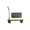 thumbnail image 3 of TISHITA 1/64 Miniature Hand Truck Auto Shop Mini Push Cart Dolly Scene Display Model Yellow, 3 of 8