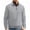 Grey, variant on JMYHOAM Long Sleeve Polo Shirts for Men Mens Sweatshirt Men Winter and Fall Solid Color Return To The Ancients Bulky Shirt Extra Thick Pockets Half Zipper Collar Hoodie,S-XXXL