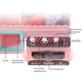 thumbnail image 3 of PVCS Petite Mini Machine à Griffes Électrique pour Enfants, Lumière, Musique, Boîte de Jeu de Pièces, Cadeau pour Enfants, 3 of 8