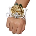 thumbnail image 4 of mmirethe Long-Lasting And Easy To Wear Wrist Corsage Stay Beautiful Throughout Event N22 light gold 5Set, 4 of 6
