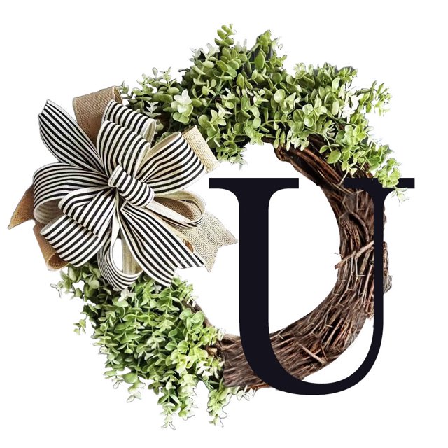 RKSTN Fall Decorations for Home Last Name Year Round Front Door Wreath,Decorative Hanging Plaques In Front Of The Door Decorations