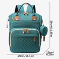 thumbnail image 2 of TopLLC Taie d'Oreiller, Sac pour Maman Grande Capacité Sac à Dos de Rangement Multifonction Portable pour Maman Sac à Dos Léger pour Maman à Compartiments Multiples et Sac pour Bébé pour Sortir Paquet pour Maman Grande Capacité, 2 of 4