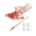 thumbnail image 3 of VONKY Kids Pitching Machine Baseball Practice Pitching Set for Indoor Outdoor Boys 3 Baseballs Pink Pink 6 Baseballs, 3 of 6