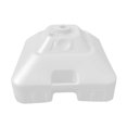 thumbnail image 1 of Base de Support de Parasol Remplissable Base de Parasol de Patio Support de Poteau pour Pelouse Terrasse Blanc, 1 of 9